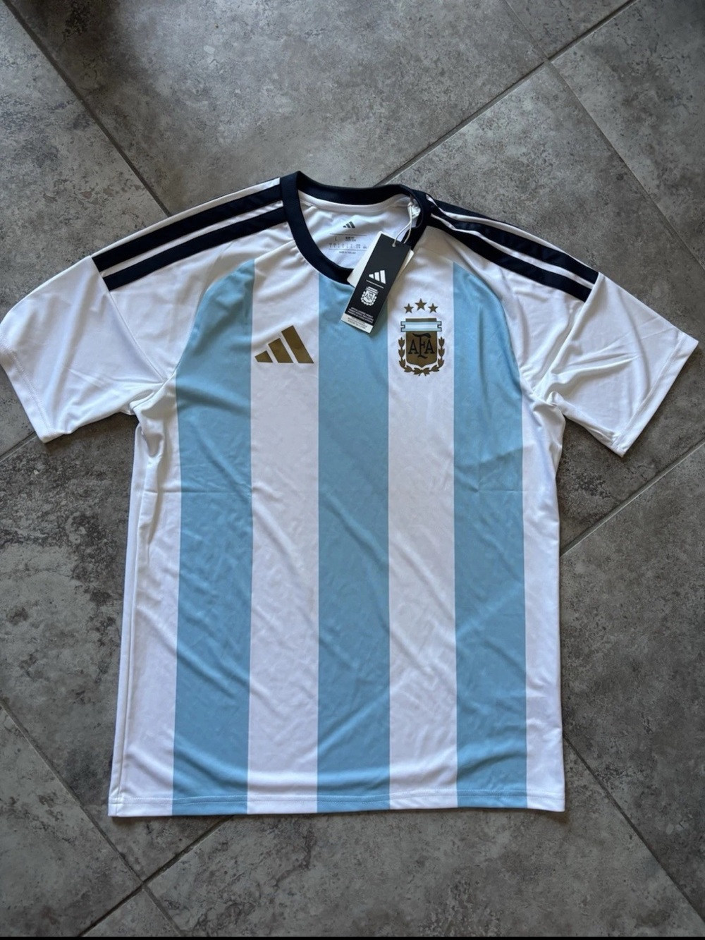Adidas Argentina AFA Home Fan Jersey Soccer 2025 KA8069 Men Size LARGE MESSI NEW